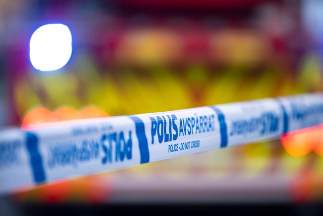 Bostäder rökskadades vid en brand i Linköping. Johan Nilsson/TT