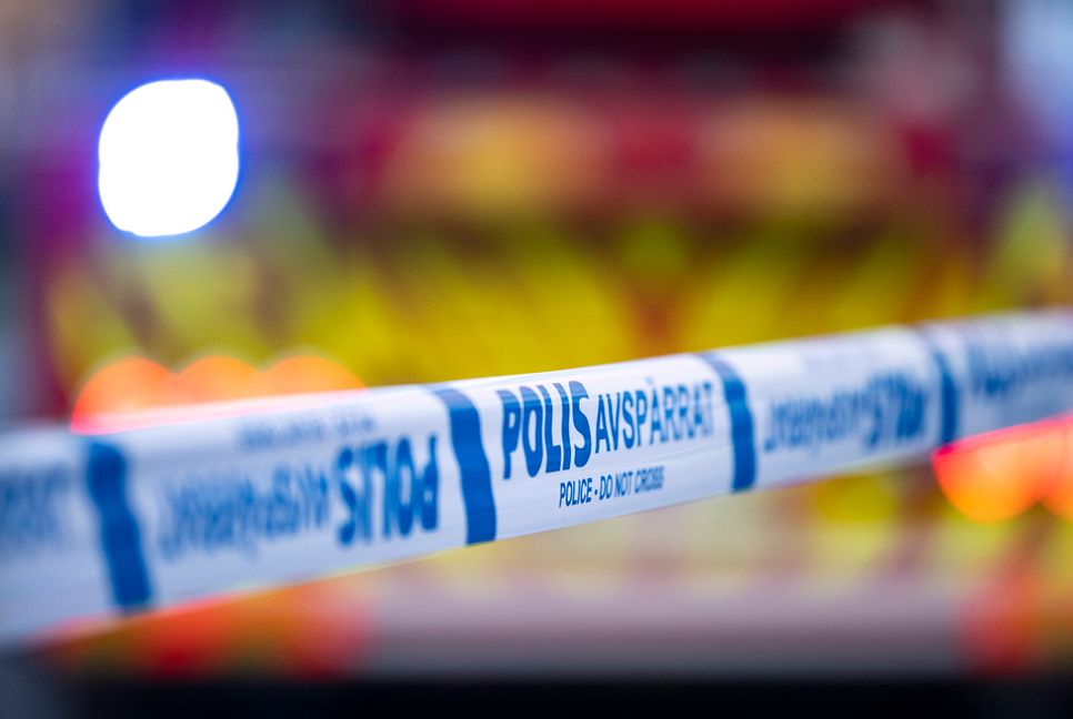 Bostäder rökskadades vid en brand i Linköping. Johan Nilsson/TT