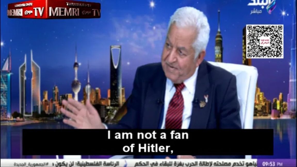 Yasser Abu Sido är senior medlem i Fatah, Socialdemokraternas systerparti. Foto: Memri