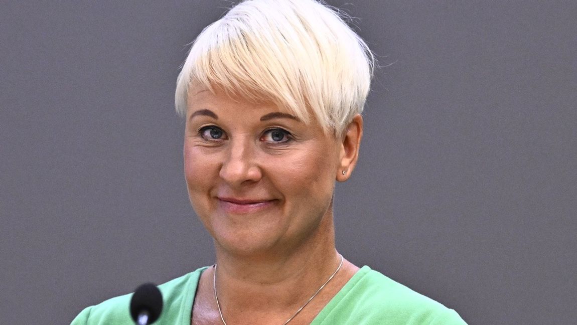 Ansvarig minister, Anna Tenje, är nöjd med hur väl det har fallit ut. Foto: Claudio Bresciani/TT 