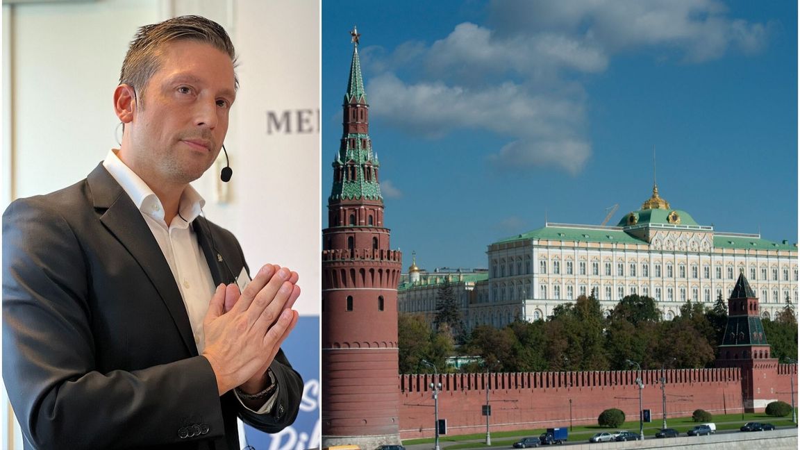 Daniel Sonesson (MED) anklagas för att ha sökt finansiering från Kreml i ETC-artikel. Foto: Fredrik Grufman/Wikimedia Commons/Leif R Jansson/TT