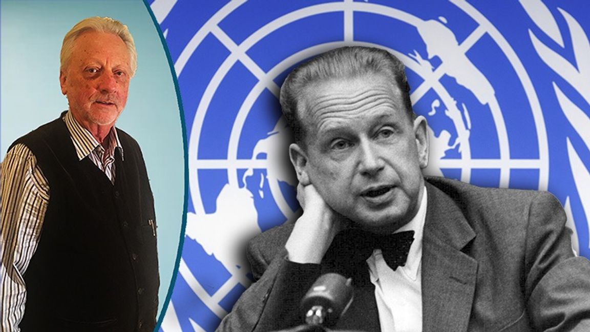 Dag Hammarskjöld valdes till FN:s generalsekreterare 1953. Foto: Salvatore Di Nolfi/AP/TT / SvD/TT