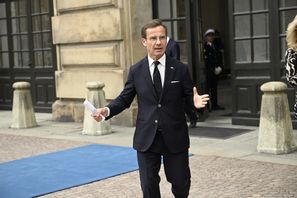 Statsminister Ulf Kristersson. Arkivbild.  Fredrik Sandberg/TT