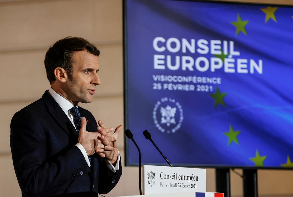 Frankrikes president Emmanuel Macron.
Foto: Thomas Coex/AP.