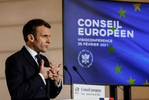 Frankrikes president Emmanuel Macron.
Foto: Thomas Coex/AP.