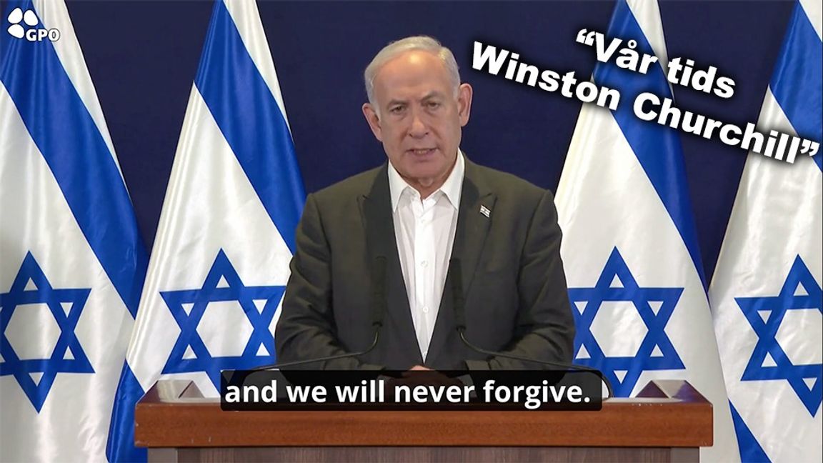 Benjamin Netanyahu, premiärminister i Israel. Foto: X