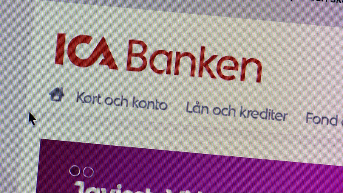 Icabankens mobiltjänster ligger nere. Arkivbild. Foto: Janerik Henriksson/TT