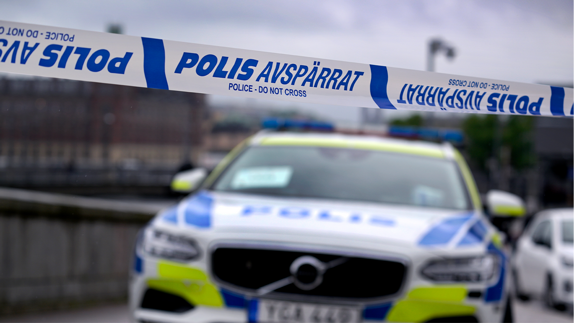 Polisen utreder mord i Östersund. Foto: Janerik Henriksson/TT (arkivbild)