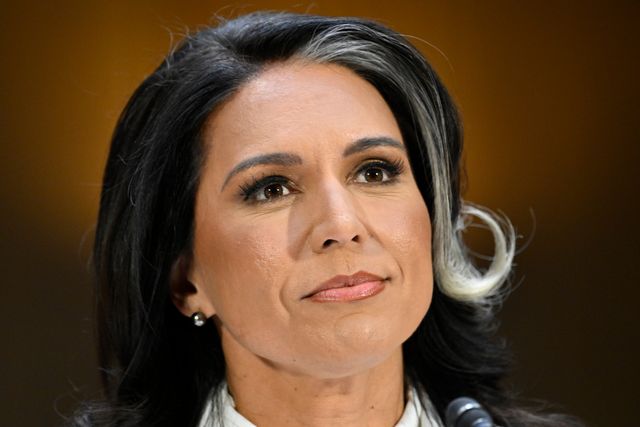 Tulsi Gabbard under utskottsförhören. John McDonnell/AP/TT