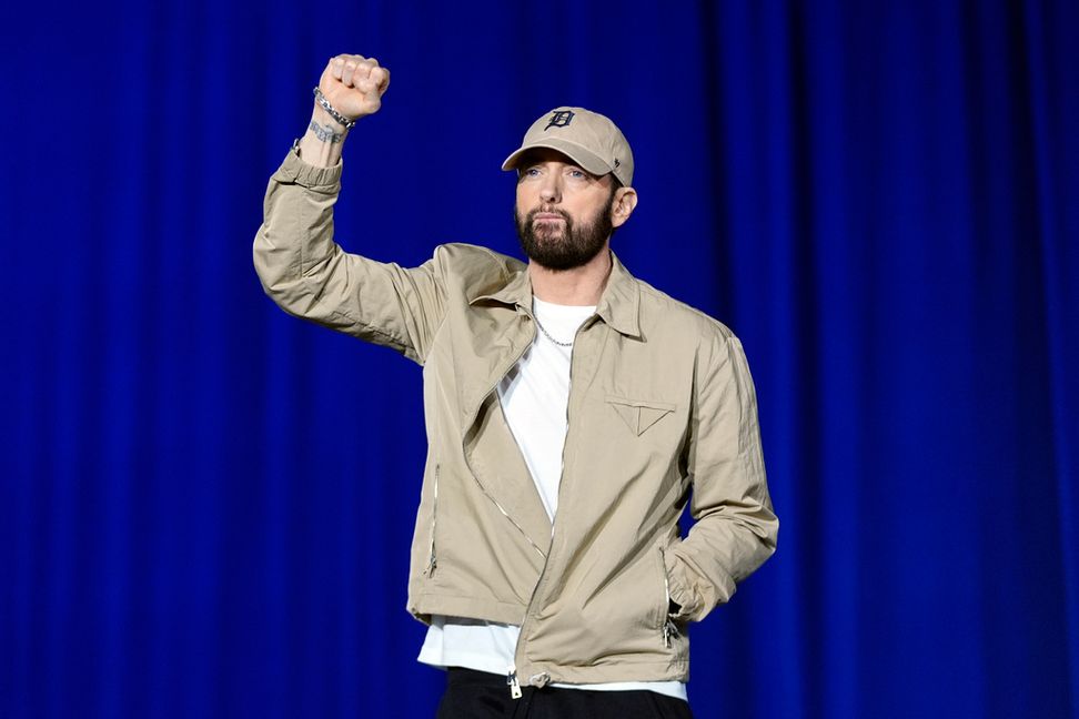 ”Upp till kamp mot Meta”. Eminem går till domstol för att få pengar från Facebooks och Instagrams ägare. Foto: Paul Sancya/AP/TT