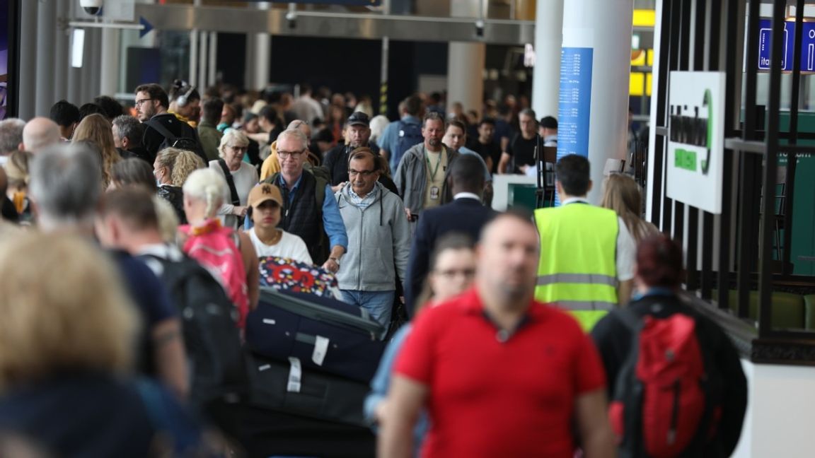 Återigen kökaos på Arlanda. Foto: Ali Lorestani/TT