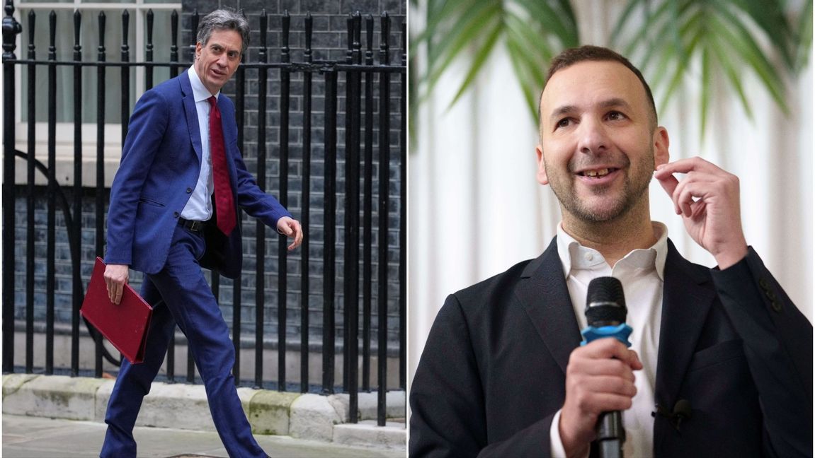 Ed Miliband kan bli Labours nya partiledare och han kan vilja samarbeta med Zack Polanski från Green party enligt uppgifter till Daily Mail. Foto: Kin Cheung/AP/TT/Jon Super/AP/TT