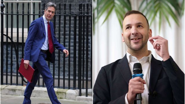 Ed Miliband kan bli Labours nya partiledare och han kan vilja samarbeta med Zack Polanski från Green party enligt uppgifter till Daily Mail. Foto: Kin Cheung/AP/TT/Jon Super/AP/TT