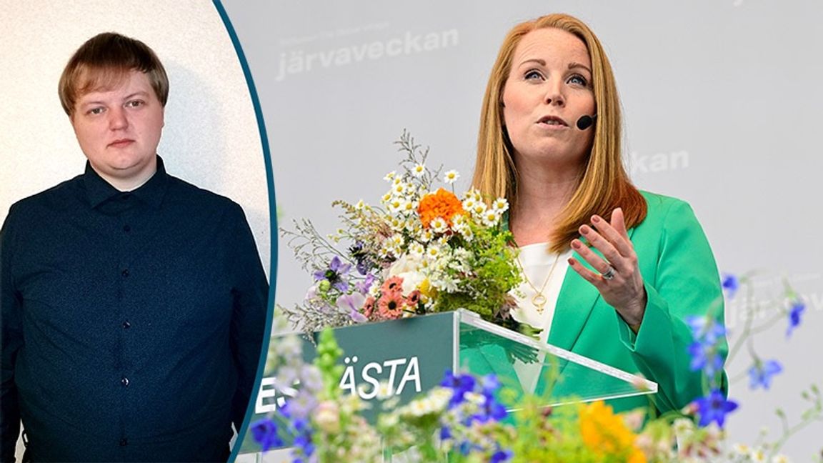 Sveriges före detta förhandlingsdrottning? Foto: Jonas Ekströmer/TT