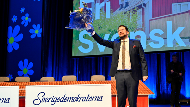 Blommor är charmigt, eller hur? Foto: Anders Wiklund/TT