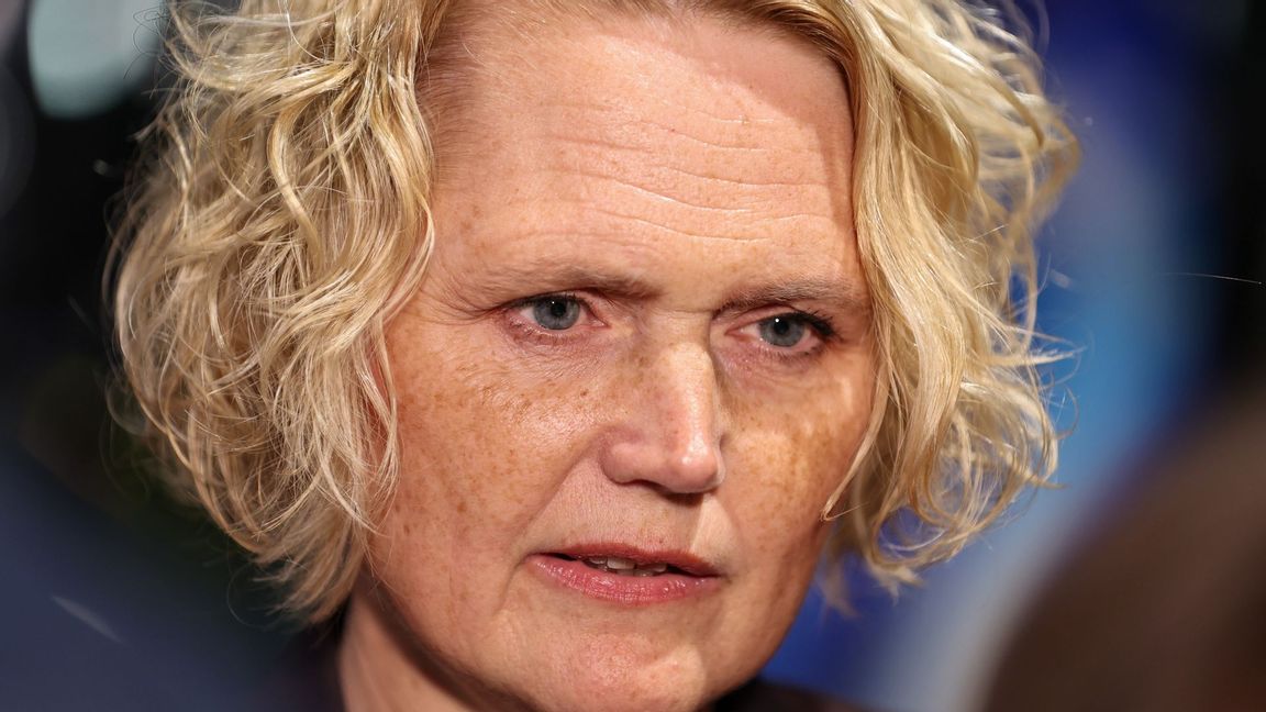 Anna-Karin Hatt, partiledare för Centerpartiet. Foto: Caisa Rasmussen/TT