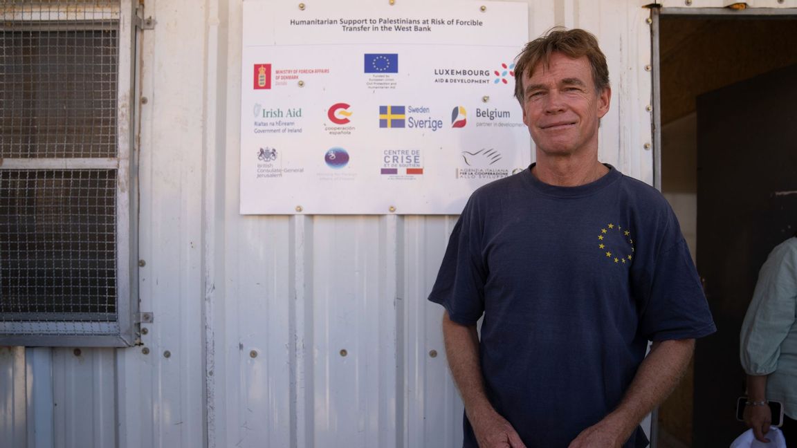 Sven Kühn von Burgsdorff. Foto: TT AP Photo/Nasser Nasser.