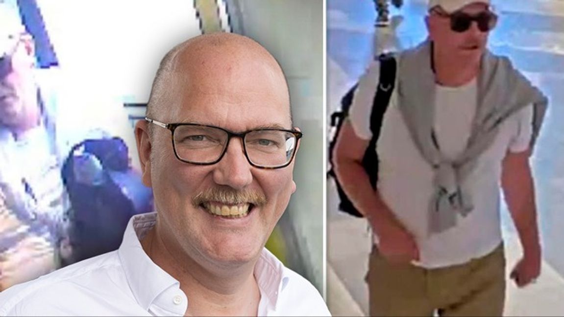 Gustav Hemming (C) misstänks för sexbrott mot barn. Nu lägger SD förslag om kastrering. Bilden är ett montage. Foto: Henrik Montgomery/TT/Polisen/Efterlyst