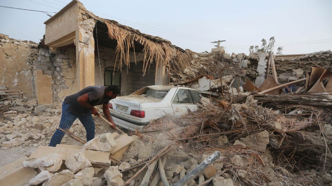 Jordskalv som ägt rum i Iran tidigare. Foto: Abdolhossein Rezvani/AP/TT