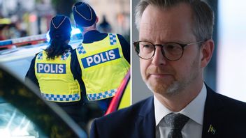 Antalet poliser vid slutet av 2020 var ungefär lika många som 2010.
Foto: Henrik Montgomery och Henrik Montgomery/TT. 