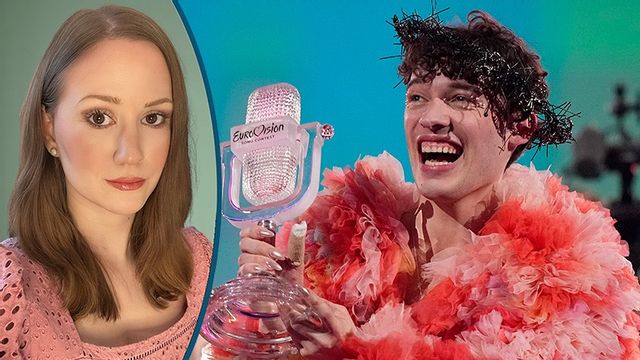 Vinnaren Nemo från Schweiz anser sig ha knäckt koden. Foto: Martin Meissner/AP/TT