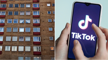 Genrebild. En TikTok-influencer i Malmö tvingas flytta från sin lägenhet efter att grannarna klagat på störande ljud och skrik om nätterna. Foto: Stian Lysberg/Jens Kalaene/NTB/AP/TT