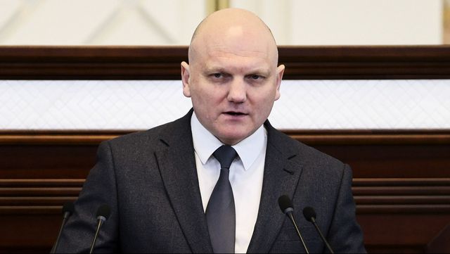 Ivan Tertel, chef för Belarus säkerhetstjänst KGB. Arkivbild från 2021. Foto: Sergei Shelega/BELTA POOLFOTO AP/TT