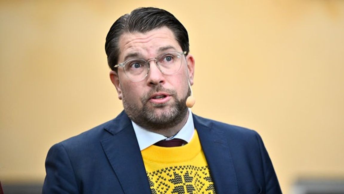 Foto: Jimmie Åkesson (SD). Foto: Christine Olsson/TT. 