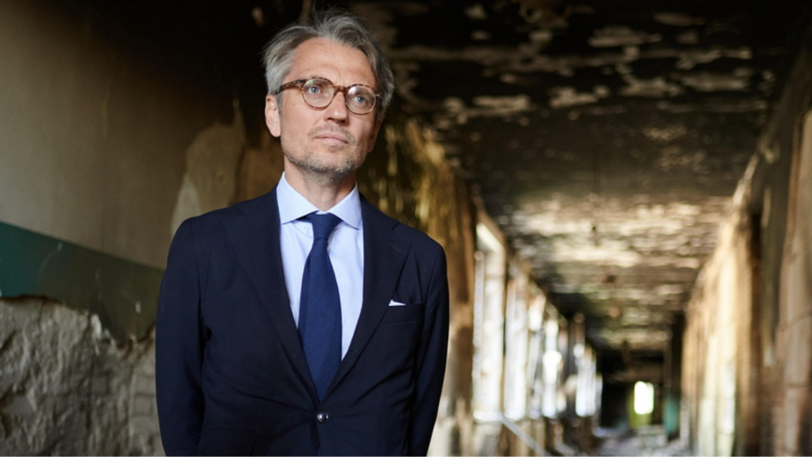 Tobias Thyberg var tänkt att ersätta Henrik Landerholm, men stoppas nu från anställningen på grund av bilder ”av känslig karaktär”. Foto: Vitalij Holovin/TT