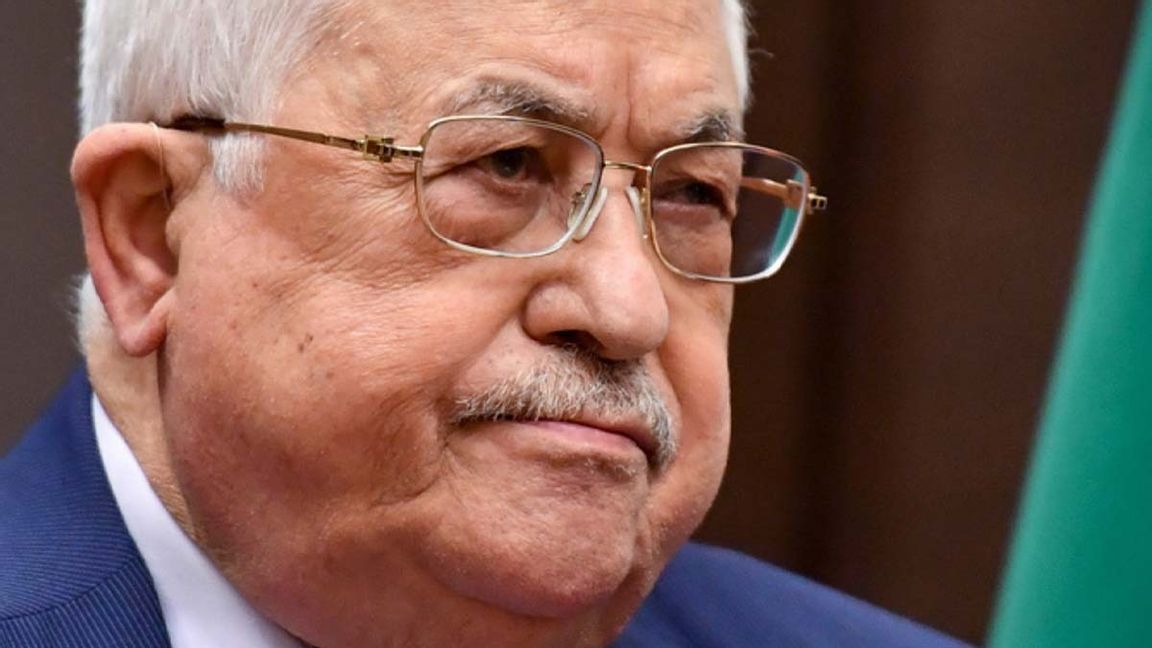 Palestiniernas president Mahmud Abbas. Foto: Yevgeny Biyatov/Kreml pool via AP/TT