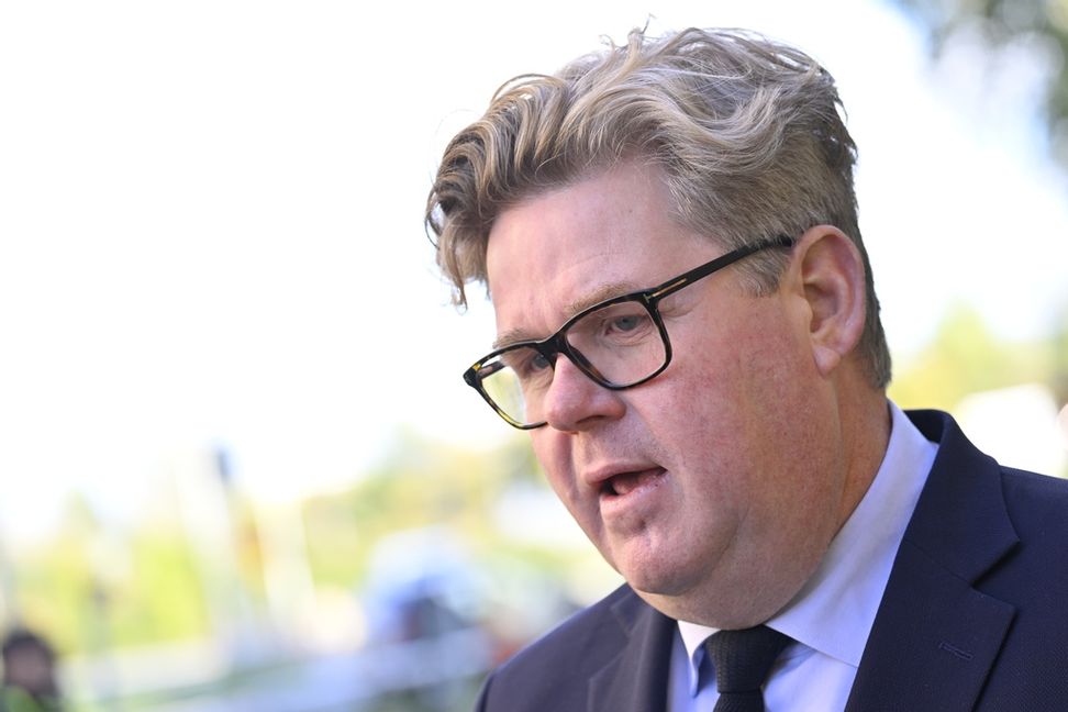 Justitieminister Gunnar Strömmer (M). Arkivbild. Johan Nilsson/TT