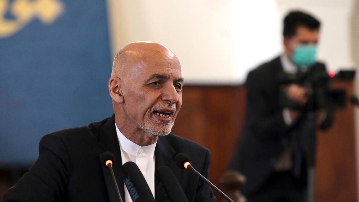 Afghanistans president Ashraf Ghani. Foto: Rahmat Gul/AP/TT