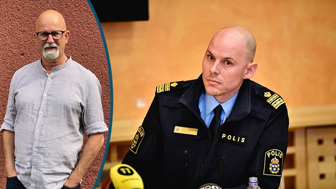 Lars Eckerdal är polischef i Fyrbodal. Foto: Privat / Björn Larsson Rosvall/TT