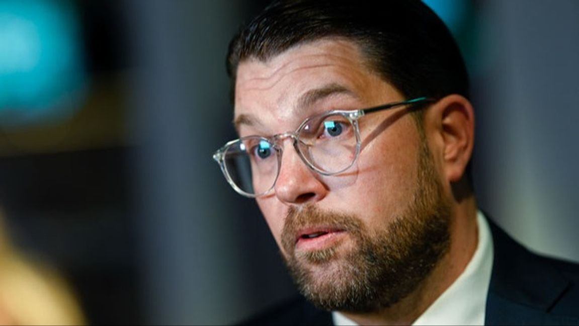 Jimmie Åkesson (SD). Foto: Pontus Lundahl/TT.