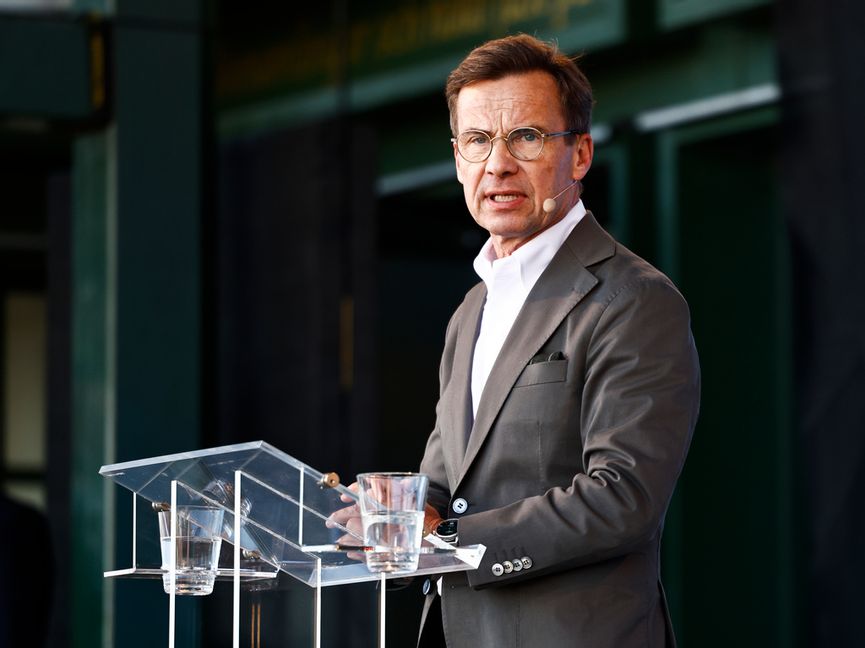 Statsminister Ulf Kristersson på en bild från september. Foto: Stefan Jerrevång/TT