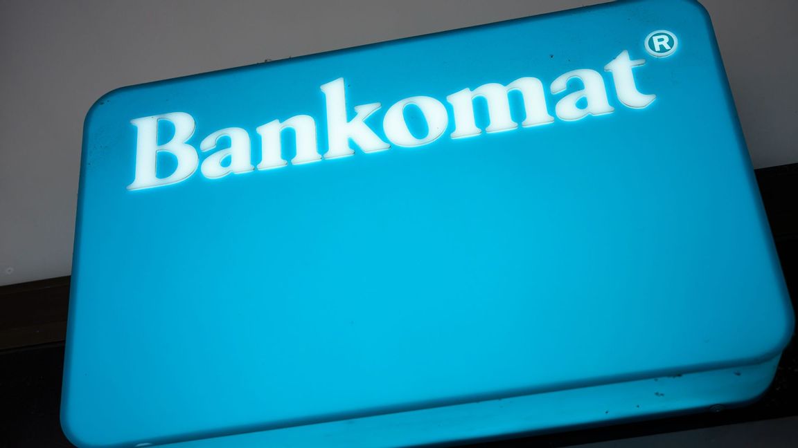 Bankomat. Foto: Henrik Montgomery / TT