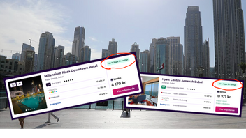 Bokningssajten Momondo visar kraftiga prisras för bokning av hotell i Dubai. Foto: Francesco Bini/Wikimedia Commons (CC BY-SA 4.0)