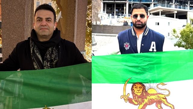 Amir Nazem och Mahan Baghdadi. Foto: Ludwig Nordqvist/privat