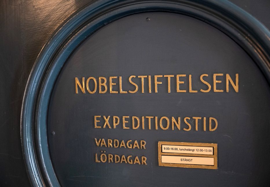 Nobelstiftelsen avslutar samarbetet med sponsorn BNP Paribas. Foto: Christine Olsson/TT