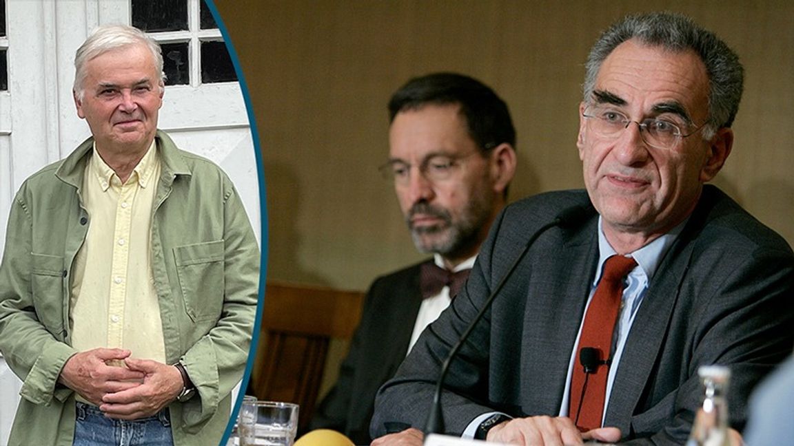 Johan Hirschfeldt presenterar rapport om tsunamikatastrofen vid en presskonferens. Foto: Privat / Bertil Ericson/TT