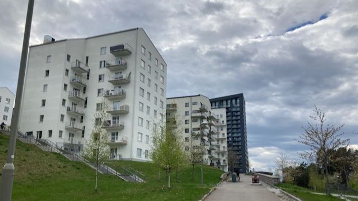 Höghus i Rinkeby. Foto: Ofer Maimon