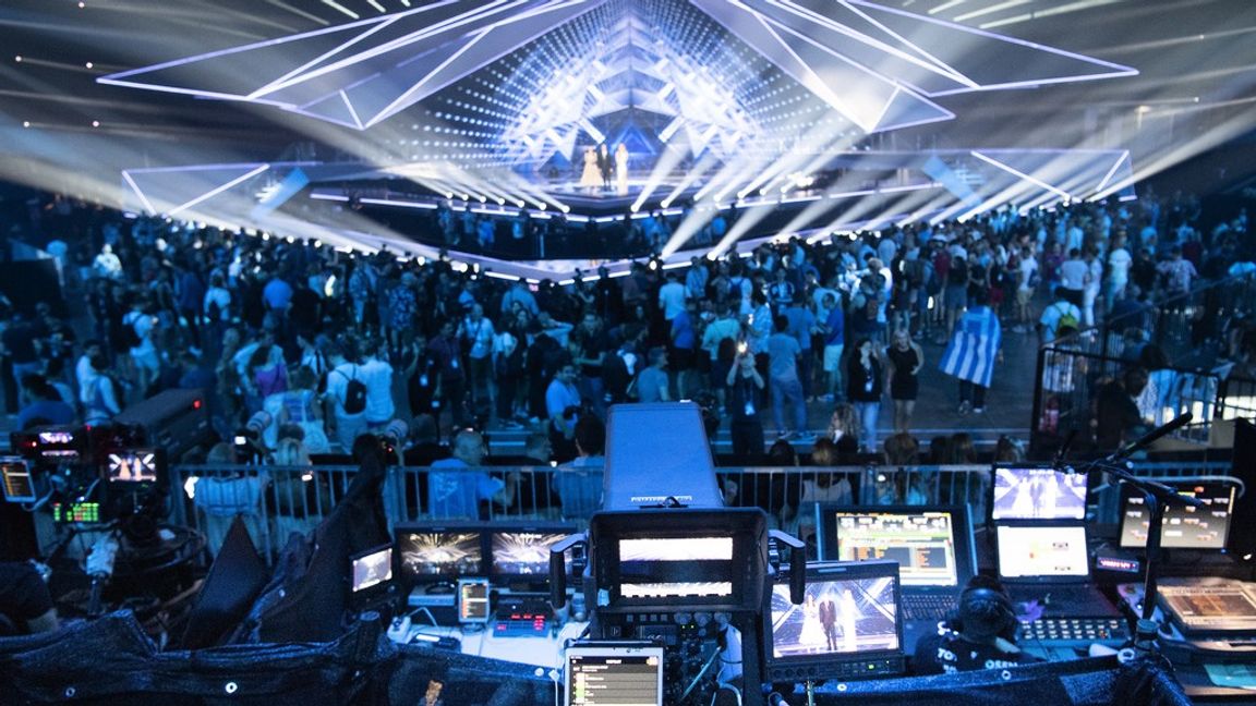 Bild från Eurovision Song Contest-finalen i Israel 2019. 
Foto: Henrik Montgomery/TT