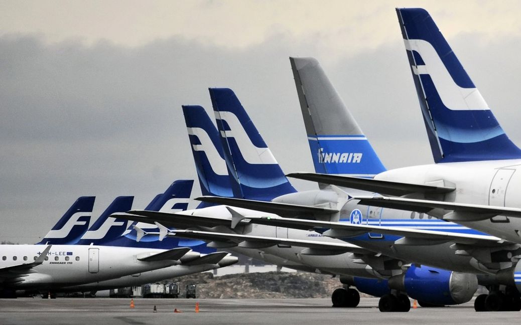 Finnair planerar att ställa in ett 70-tal flygningar på torsdag. Arkivbild. Markku Ulander/Lehtikuva/AP/TT