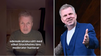 Richard Herrey lämnar Moderaterna. Han säger att han inte är intresserad av ”fjäska och skapa allianser för att få en plats på listan”. Foto: richardherrey via Instagram/Claudio Bresciani/TT
