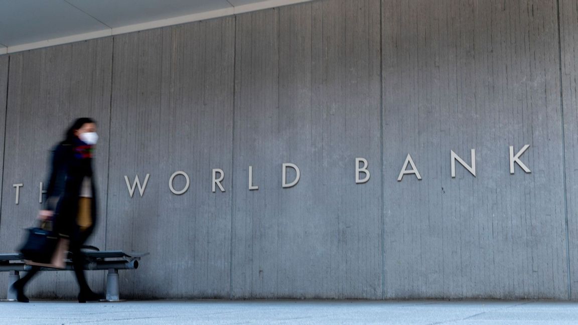 The World Bank building, Monday, April 5, 2021, in Washington. Photo: Andrew Harnik/AP/TT