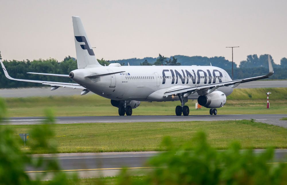 En Airbus 321 från flygbolaget Finnair. Arkivbild. Foto: Johan Nilsson/TT