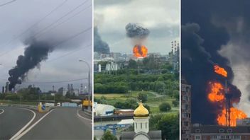 Ukraina attackerade raffinaderi i Moskva