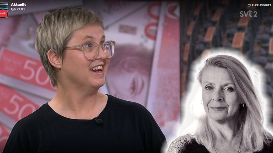 Sa någon ”skattehöjning”? Foto: SVT Aktuellt, 15-05-2026