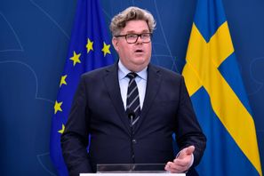 Justitieminister Gunnar Strömmer (M) tar i dag emot insynskommitténs betänkande. Arkivbild. Foto: Axel Narving/TT