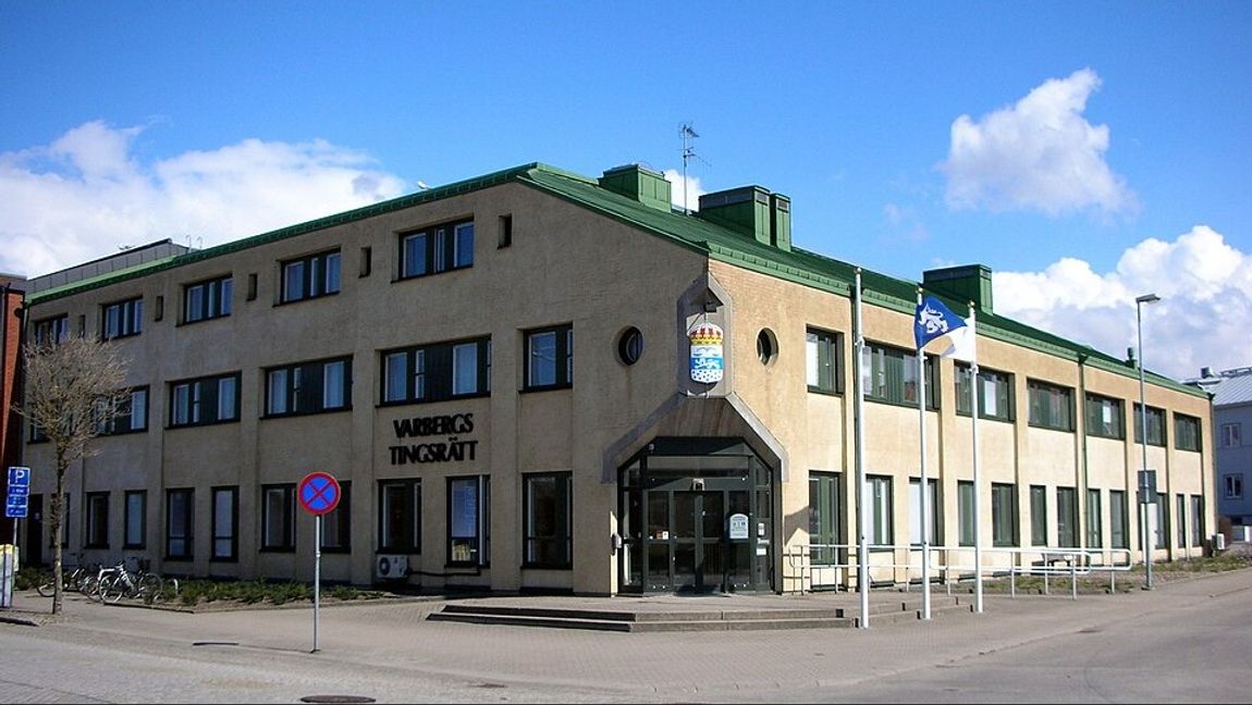Varberg tingsrätt. Foto: Wolfgangus Mozart via Wikimedia Commons (CC BY-SA 3.0)